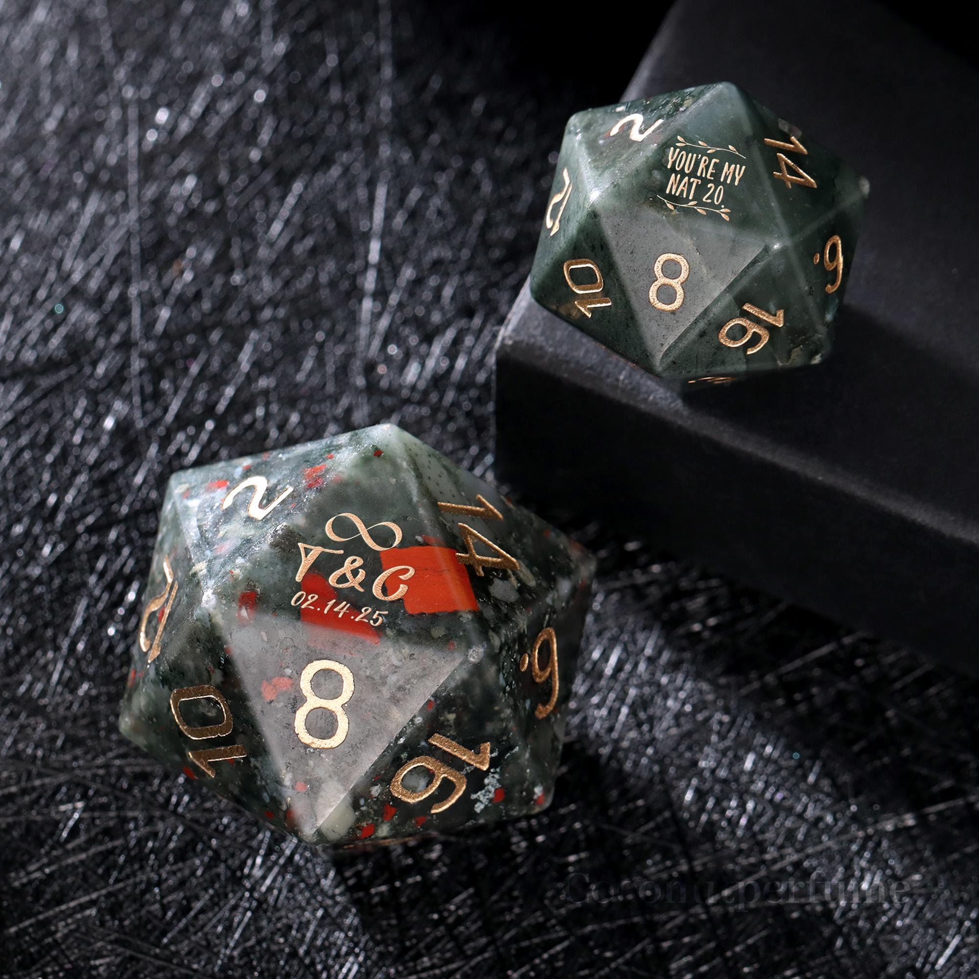 Gemstone Dice Set Hong Kong