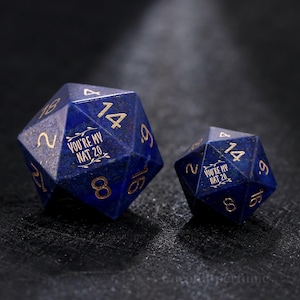 Custom 35mm Wedding Dice - Personalised Dice Set, Custom Dice D20, Dnd Wedding Gift, Anniversary Gift, DM Gifts, Marriage dice