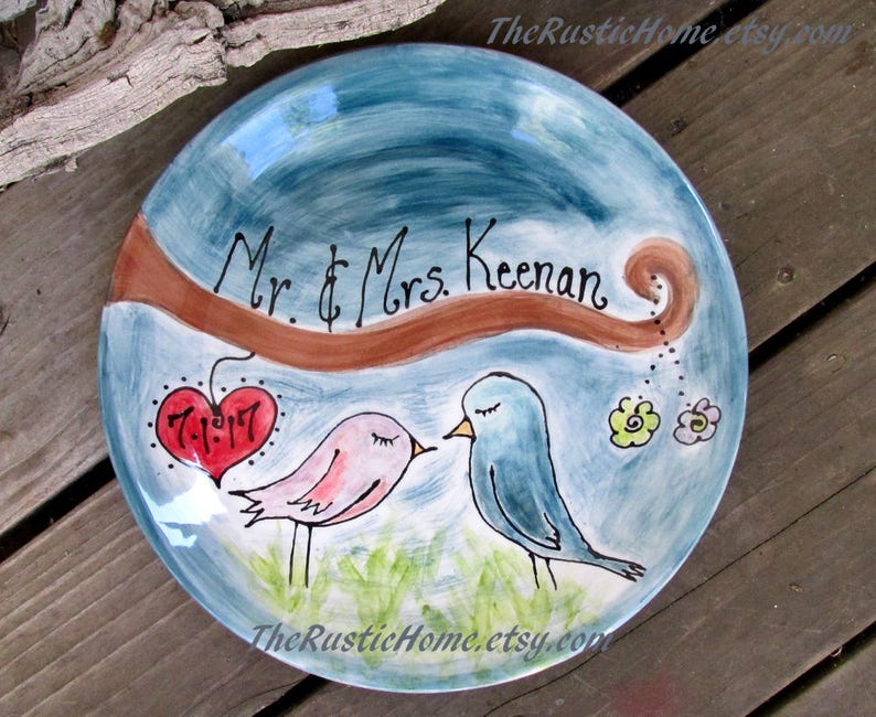 Custom family adoption plate for Alison