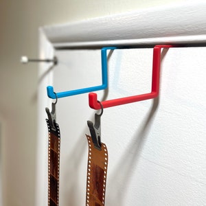 Film Drying Hooks -- hang your wet film over the door to dry, no string needed