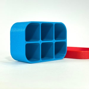 Estuche resistente para películas de 35 mm: capacidad para 6 rollos