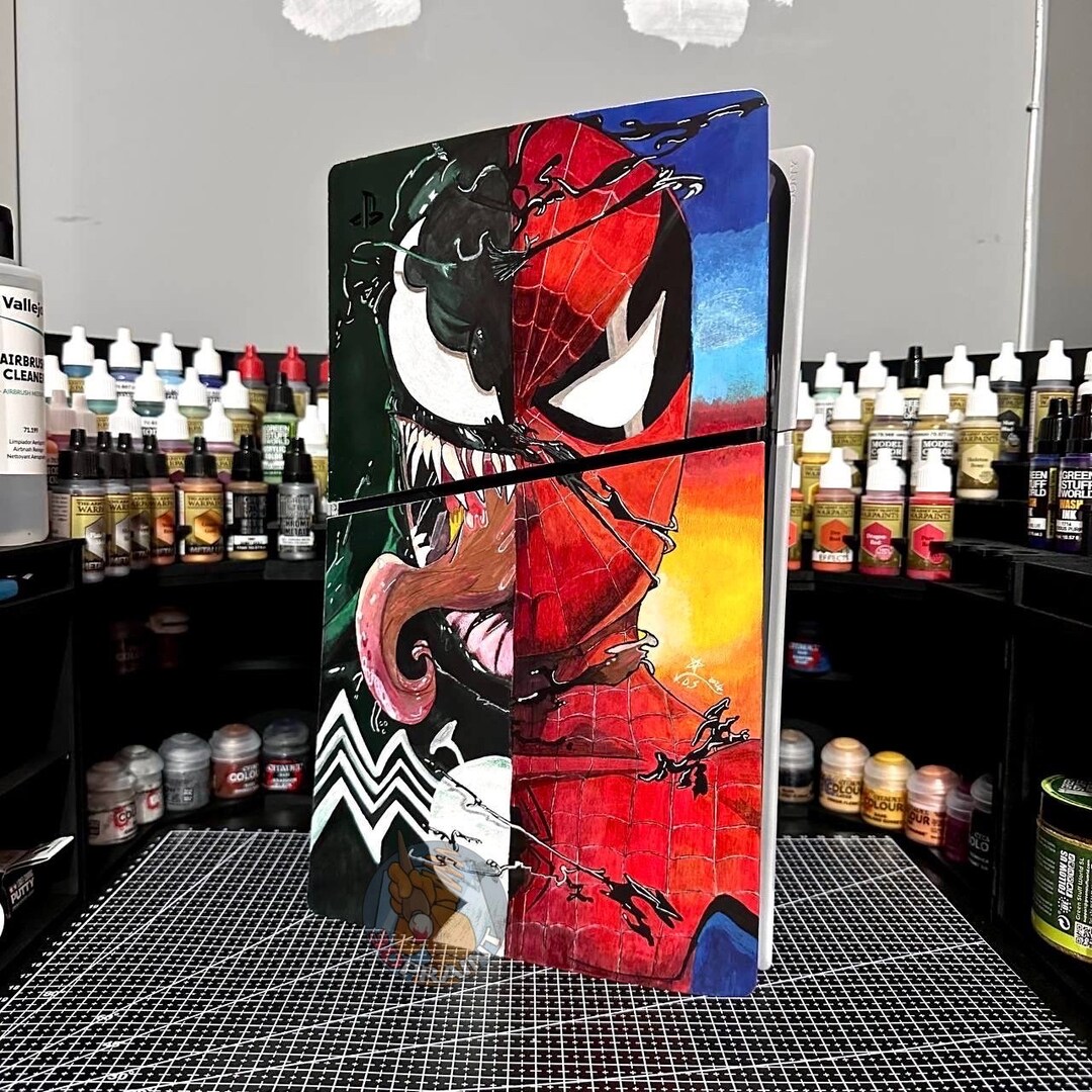 Playstation 5 Shells Spiderman Vs Venom Marvel Series Game Playstation ...