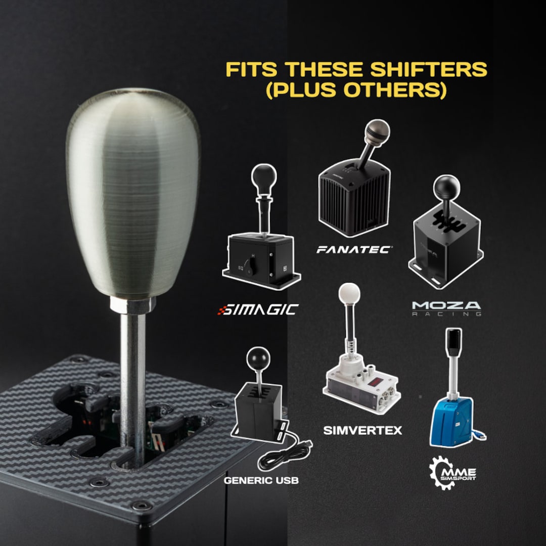 Sim Racing/jdm Manual Shift Knob | Compatible With Generic