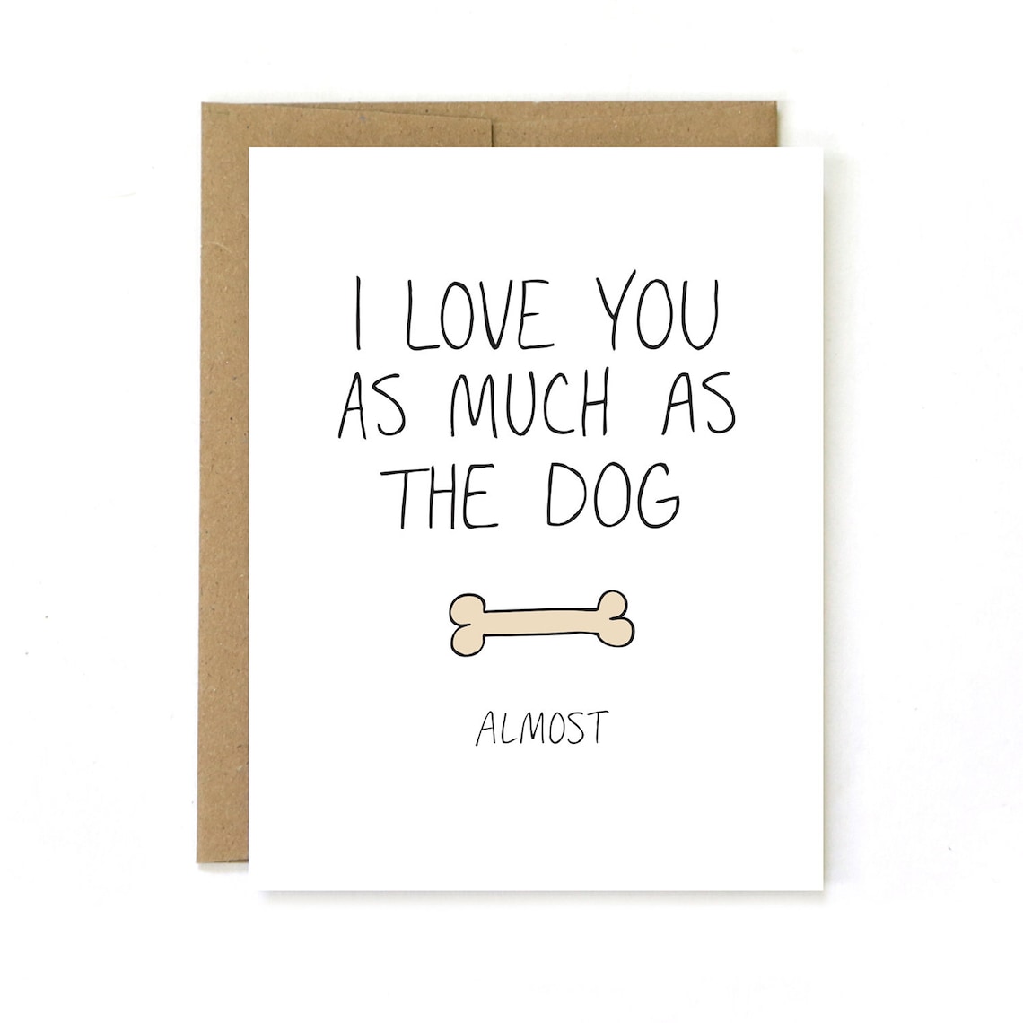 Dog lover valentine