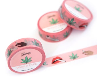 Weed Washi Tape - Weed Gift - Stoner Gift