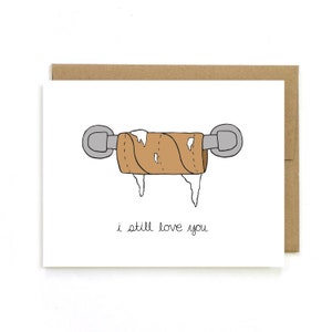 Carte d'anniversaire - carte de Saint-Valentin - carte pour mari - je t'aime toujours