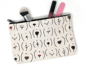 Gift for Her - Tampon Bag - Pube Makeup Bag