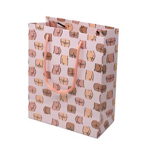 Butt Gift Bag - Funny Gag Gift Bag - Butt Augmentation Gift Bag - Funny Sassy Gift for Her Esthetician
