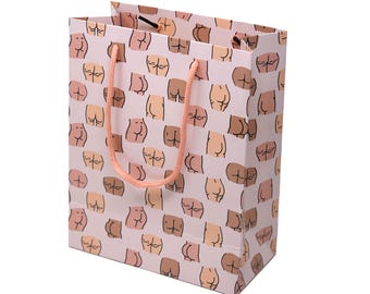 Butt Gift Bag - Funny Gag Gift Bag - Butt Augmentation Gift Bag - Funny Sassy Gift for Her Esthetician
