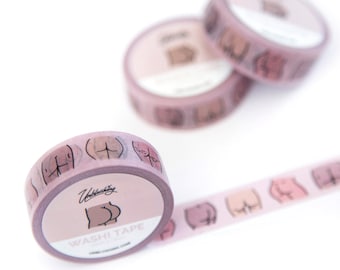 Butt Washi Tape - Gift for Her - Gift for Friend - Gift Under 10