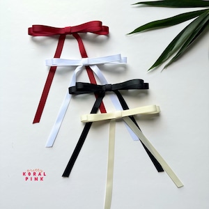 Hair Bow Barrette Set | Bowknot hair clip  | Hairbow Set of 4 |  Women Hair Accessories | Hair clip for girls | Hair accessories