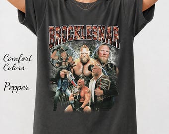 ⁠【激レア】WWE ブロックレスナー 2002年 Tシャツ L プロレス 古着⁠ WWE WWF メンズ 半袖 5 フューリー ブロック・レスナー グラフィック T