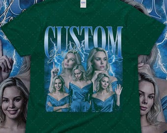 Camiseta personalizada con tu idea: ideal para cumpleaños, parejas o eventos.