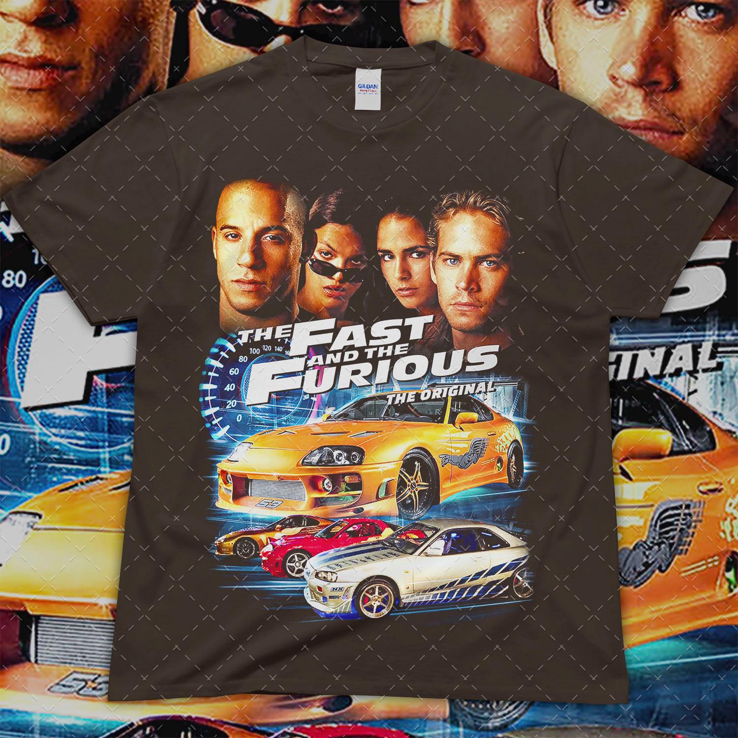 ワイルド・スピードTシャツ - ヴィンテージカーレースグラフィックT 