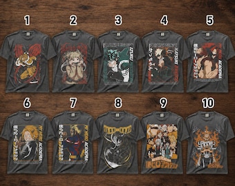 Camiseta de la colección de anime My Hero Academia