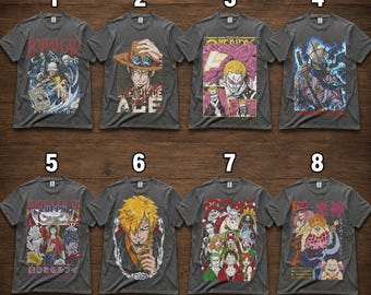 Camiseta de la colección de anime One Piece
