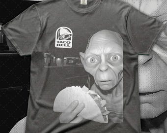 Camiseta de ESDLA y Taco, camiseta con meme de ESDLA, Taco precioso, camiseta de película, amante de la comida de ESDLA, regalo para fanáticos de las películas, colores cómodos, divertida RZ
