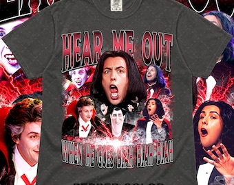 Camiseta de Halloween de Adam Sandler, actor y comediante estadounidense, estrella de cine de los 90, regalo para fans de Billy Madison, Happy Gilmore, RZ