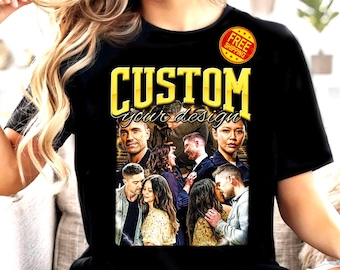 Camiseta personalizada con tu idea: ideal para cumpleaños, parejas o eventos.