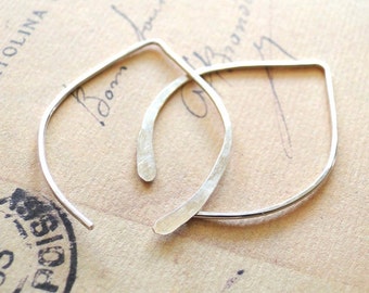 Wishbone Earrings - Small Sterling Silver