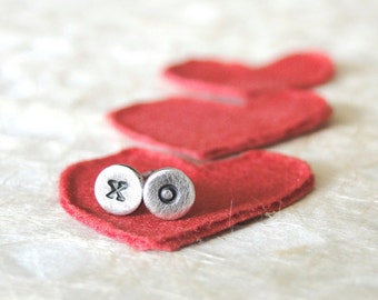 XO Studs - Sterling Silver Earrings