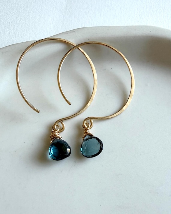 London Blue Topaz Earrings