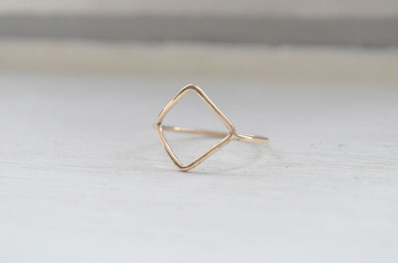 Diamond Shaped Ring - Geometric