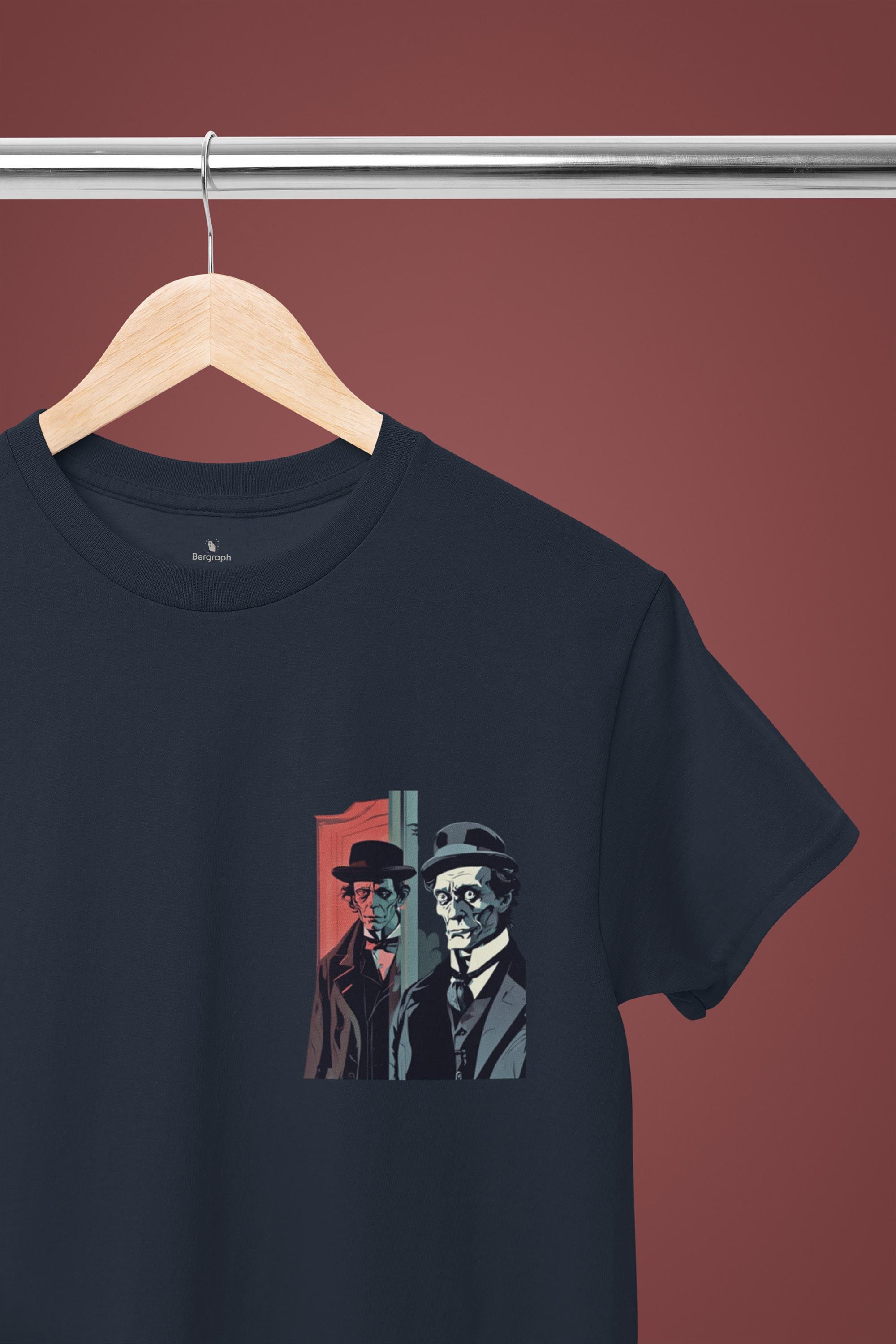 ⭐レアな一着！⭐Jekyll & Hyde Club Tシャツ 紺色 USA製 Jekyl & Hyde – Dive Bar Shirt Club