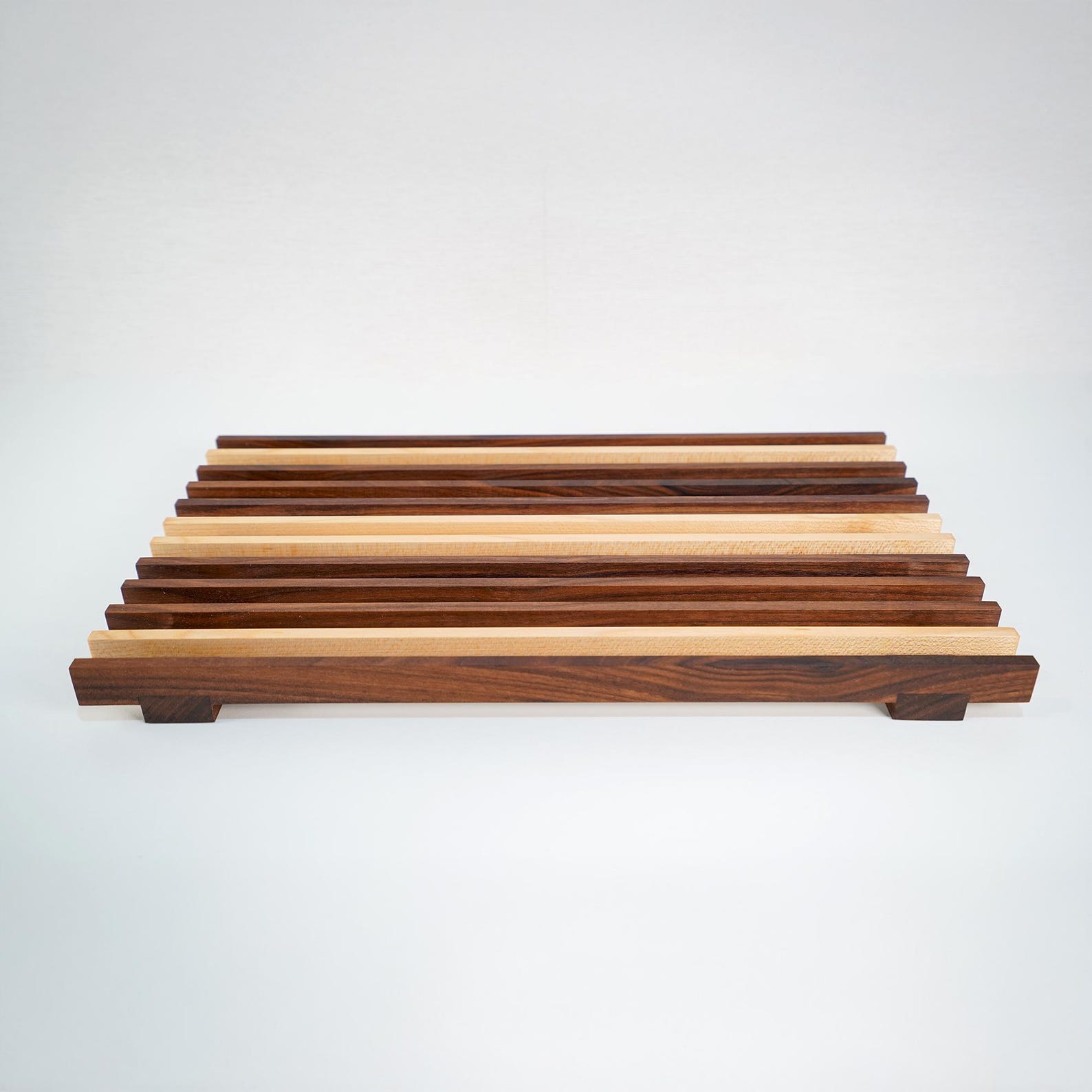 Designed in New York North American Hardwood Dessert Grill Rack. L 18 ...