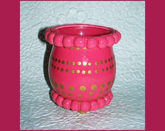 Rosi Pink, Tealight, Candle Holder, Unique gift