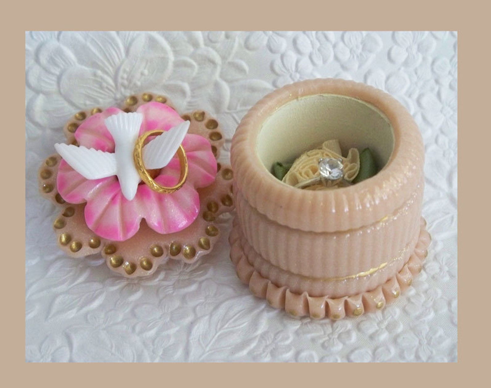 Wedding Ring Keepsake Gift Box Etsy