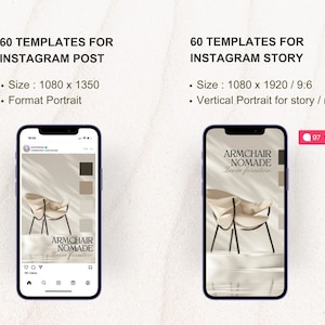 120 Interior Design Instagram Post Templates, Interior Decoration Posts ...