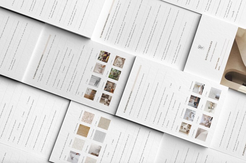 Interior Designer Client Questionnaire Template | Onboarding Questions ...