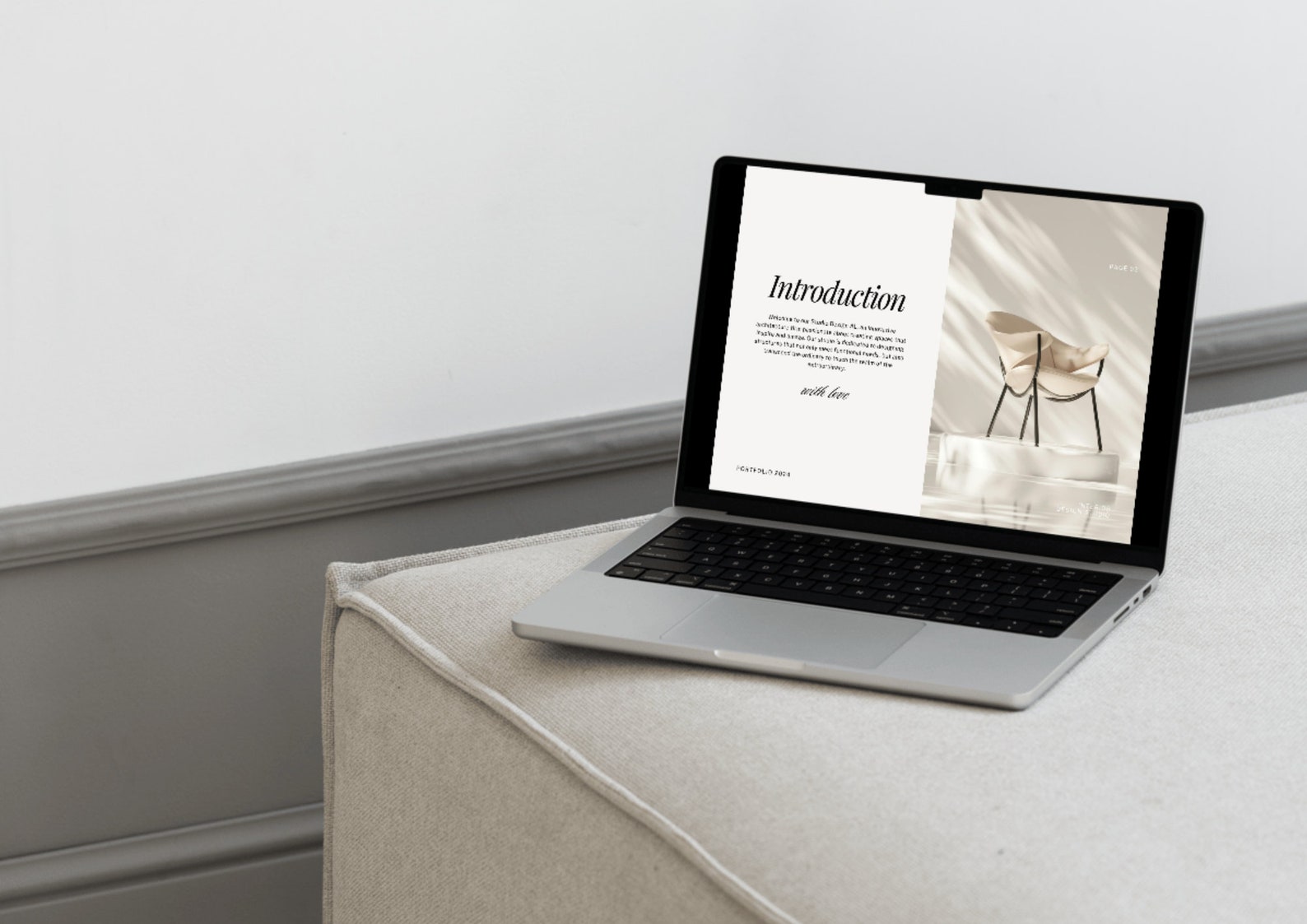 Interior Design Lookbook Template, Canva Magazine Template, Portfolio ...