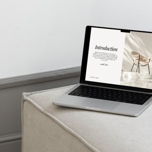 Interior Design Lookbook Template, Canva Magazine Template, Portfolio ...