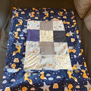 Crawling blanket - baby blanket - patchwork - children's room - child - toddler - blanket - play blanket