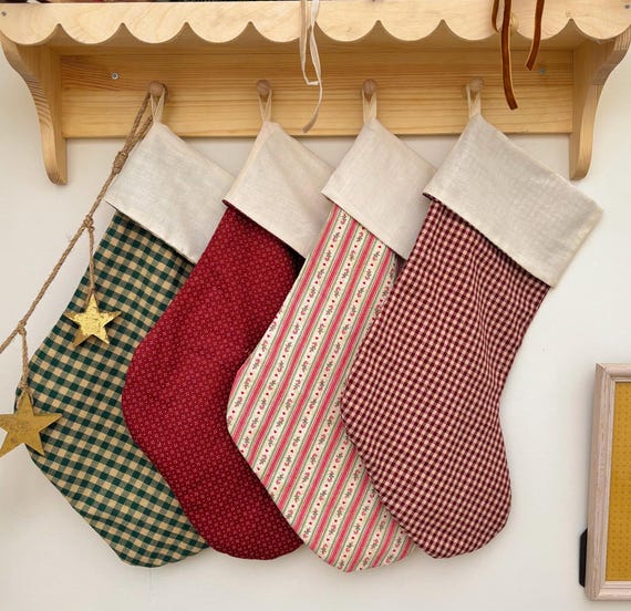 Handmade Stockings | Cottagecore Christmas Stockings