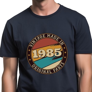 40th Birthday T-shirt, 1985 T-shirt, Birthday Gift for Women, Gift for Men Happy Birthday T Shirt, Birthday T-shirt Gift