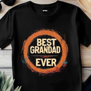 World&#39;s Best Grandpa Shirt, Grandpa Shirt Fathers Day Gift, Funny Grandpa Gift T-Shirt, Gift Idea For Grandad Christmas Xmas Gift Tee Top