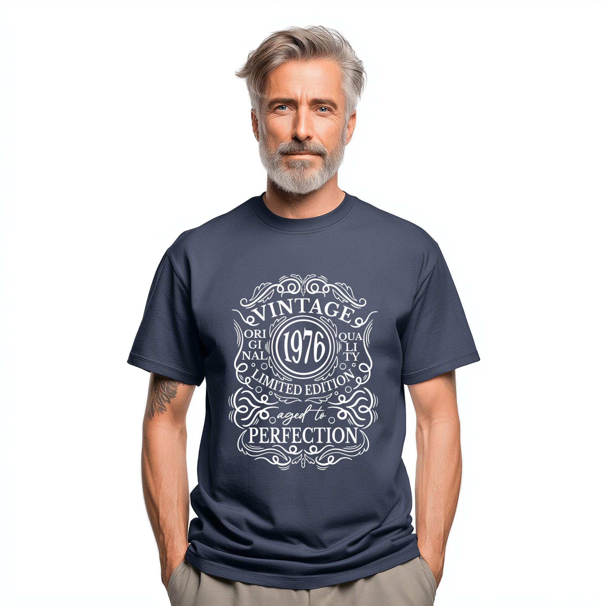 1976 Vintage T-shirt – 50th Birthday Gift for Men - Etsy Israel