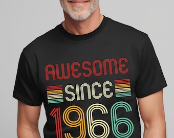 Maglietta "Fantastica dal 1966" / Regalo di compleanno vintage per uomini e donne