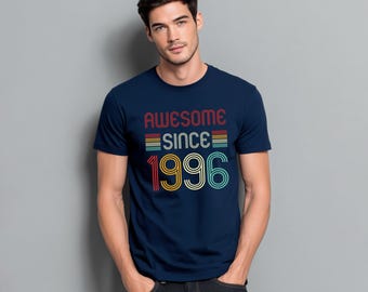 Maglietta "Dal 1996" / Regalo di compleanno retrò