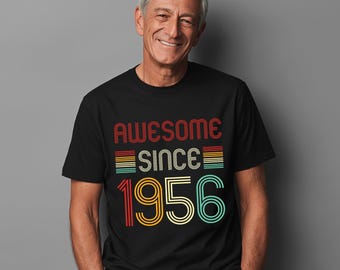 Maglietta "Dal 1956" / Regalo di compleanno vintage