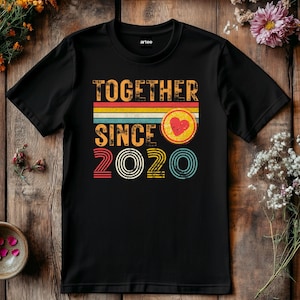 2020 To Anniversary T-Shirt, Matching Anniversary Shirts, Custom Anniversary Shirt Gift For Couple, Wifey and Hubby Tee, Husband and Wife