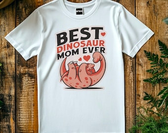 Mamasaurus T-Shirt, Funny Dinosaur Mom Gift