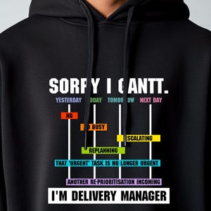 Sweat à capuche pour responsable des livraisons - Cadeau de responsable, Meilleur cadeau de départ de manager, Départ d'un collègue, Cadeau personnalisé, Manager, Promotion d'un nouvel emploi