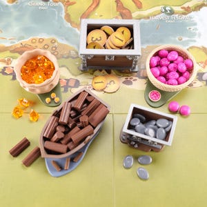 Everdell-Compatible Resource Holder Set