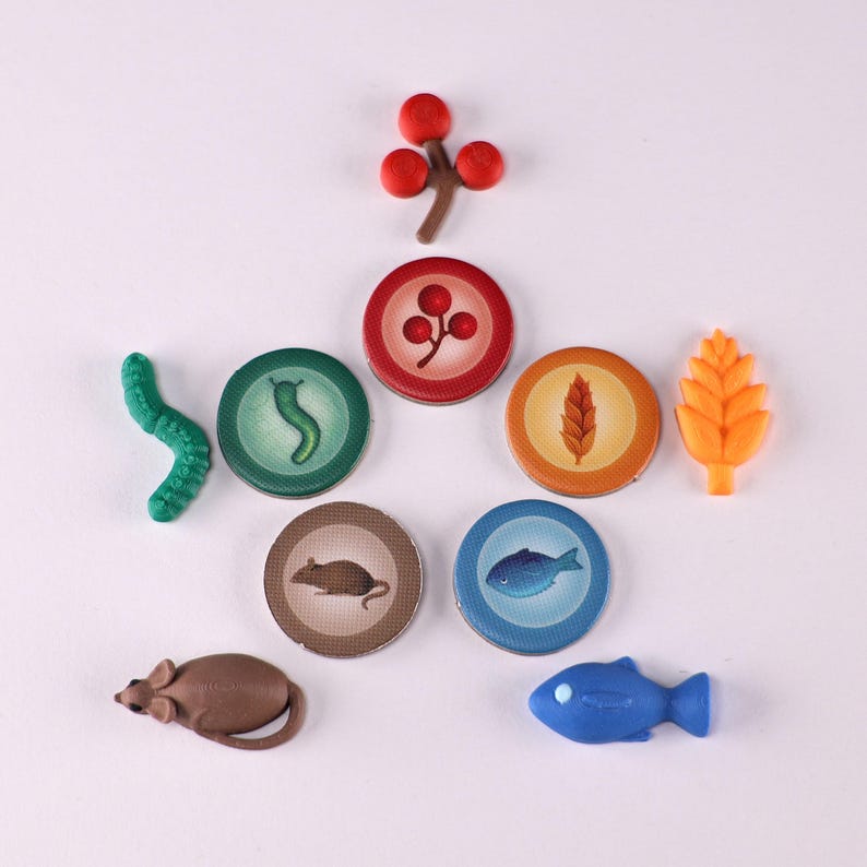 Wingspan-compatible Upgraded Food Tokens - Etsy
