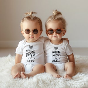 Grappige tweeling kleding Etsy Nederland