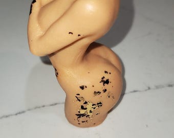 Applecider and Sheabutter lady figured soap bar